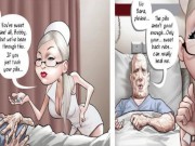 Preview 4 of Night Nurse Sara part 1 - nurse Suck patents big dick | Doctors orders