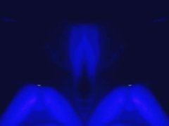 Ass so white it glows