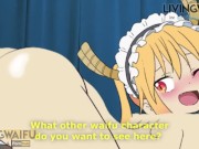 Preview 3 of TOHRU - Kobayashi-san Chi no Maid Dragon Real ANIME Big Japanese Ass Booty HENTAI Cosplay Hentai Sex