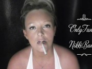 Preview 2 of xNx - For My Cigarette Fetish Fans x