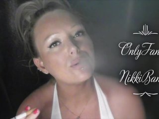 kink, smoking blonde, smokey mouths, chubby