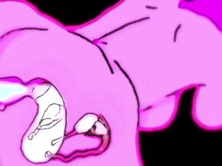 wet pussy, animated, uncensored, creampie