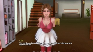 4K KinkyVIDEOS 3D HENTAI PORN GAME - STEP SISTER AND STEP DAUGHTER WANT TO HELP ME TO LEARN!