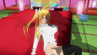 3D HENTAI Mayuri 让你玩她的阴户