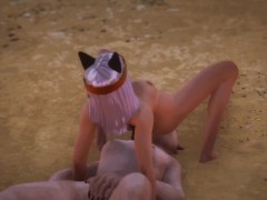 Клеопатра и Кошка FURRY лизание новой и влажной писечки - Screenshot 14 of 16 - Furry