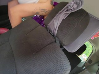 Autumn South Cleans Her Van At The Car Wash(Public Nudity)