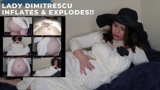 Lady Dimitrescu infla e explode !!