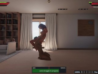 Naked Fighter 3D - Lykos Vs. Catherine