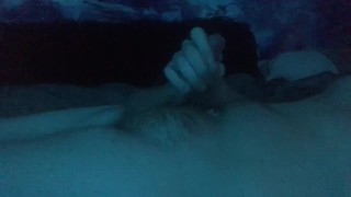 Hot bitch Mazi strokes himself and cums for you