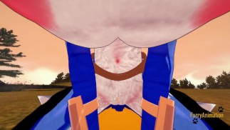 Star Fox Pokemon Furry Hentai - от первого лица Кристал x Лукарио Сиськи минет и трах