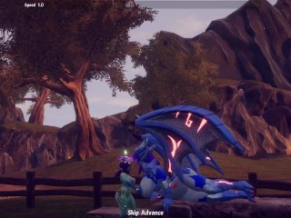 Breeders of the nephelym blue Jabberwock girl All sex_scenes Ep.3