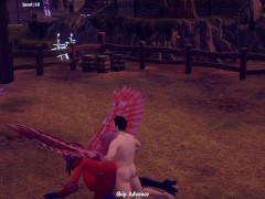 Breeders of the nephelym sexy big orange harpy girl All sex scenes Ep. 1