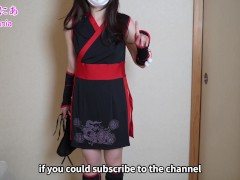ノーブラノーパン忍者が生着替え下着紹介します❤️ - Screenshot 13 of 16 - コスプレ