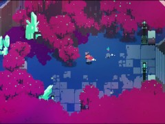 Exploring the Crystal Forest - Screenshot 7 of 16 - Hyper Light Drifter
