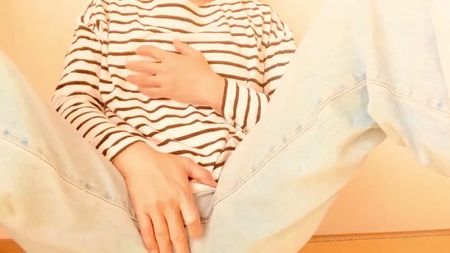 日本人素人　3週間ぶりのオナニー　感度がよすぎてすぐイっちゃった