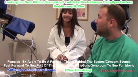 $CLOV Ebony Hottie Eliza Shields's Gyno Exam Caught Doctor Tampa @ GirlsGoneGynocom