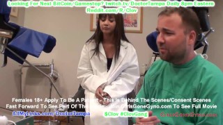 $CLOV Ebony Hottie Eliza Shields's Gyno Exam Caught On Security Cams Doctor Tampa @ GirlsGoneGynocom