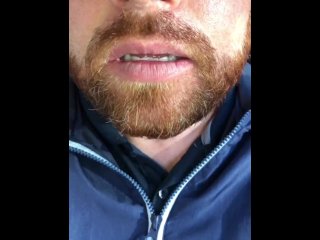 vertical video, exclusive, frenulum, long tongue fetish