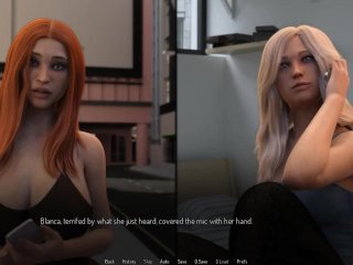 redhead, 3d, huge tits, big tits