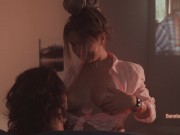 Preview 2 of Evening sex while watching a movie