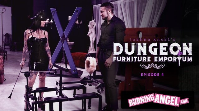 Watch Bondage Video:Joanna Angel Enjoys Rough BDSM Sex In The Sex Shop She Owns