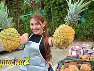 CARNEDELMERCADO - VENDITORE DI FRUTTA LATINA MELISSA LUJAN SESSO HARDCORE DOPO IL LAVORO