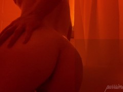 Cutie is having a bath and scrubbing (homemade) - Screenshot 10 of 16 - In The Bathroom