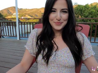 Real Teens - Beautiful Aubree Valentine Fucked On First Porn Casting screenshot number 0
