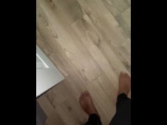 Teen feet POV