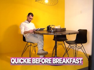 GIRLSRIMMING - Quickie rimjob before breakfast with stunning Anastasia Brokelyn screenshot number 0