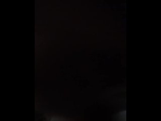 Masked man came on camera lens.
