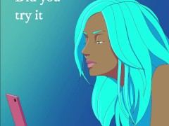 Futaweed Ep2: Pretty pierced Futa girl washes the cum off her body and plays with her flaccid cock