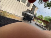 Preview 3 of TEEN TWINK RISKY OUTDOOR COCKSUCKING AND FUCKING (ALMOST CAUGHT!!)
