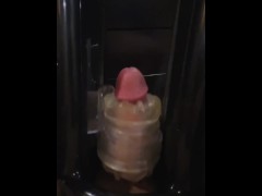 Fun with my penis milking machine