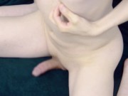 Preview 4 of It is a weak dick that cum just by playing with the nipple