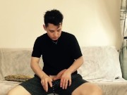 Preview 2 of cute russian twink having fun with his cock
