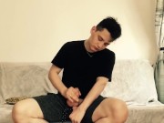 Preview 3 of cute russian twink having fun with his cock