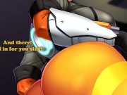 Preview 4 of Hentai JOI-Tracer Teaches You A Lesson (Femdom, Breathplay, Assplay, Facesitting, Overwatch, Sissy)