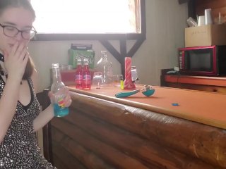 💦Roleplay: Collage Girl Fucks Her Tight Asshole Then Fucks Her Dripping Pussy!💦- IzzyHellbourne