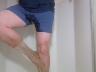 Peeing on Socks