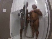 Preview 5 of Big daddy takes me in the shower