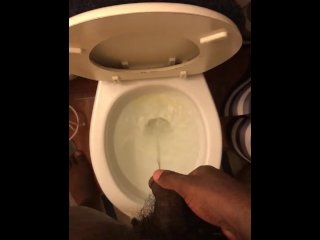 solo male, pissing, exclusive, vertical video
