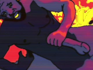 animated, female orgasm, big ass, creampie