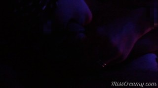 In Front Of Strangers A Hot French Milf Has Anal Sex And Sucks Cock At A Nightclub