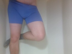 Pissing in the shower