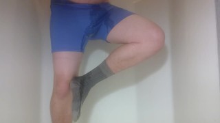 Pissing in the shower