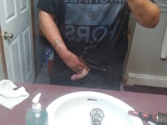 25 pound weight loss. Dick touch bellybotton?