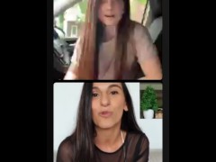 7 Mins in heaven with Aria and Danika Mori