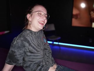 Redhead talks about hardcore sex fantasy