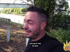 Video PublicSexDate - Tattooed Slut Anastasia Fucks Stranger Under Bridge